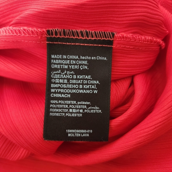 New without tag BEBE High Low Kimono Sleeve Drape Dress - Small - Picture 10 of 11